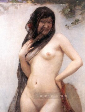 Classic Nude Painting - Gachucha Guillaume Seignac classic nude